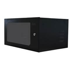 RACK PAREDE PADRAO 19 7UX470MM PRETO PORTA ACRILICO (349)