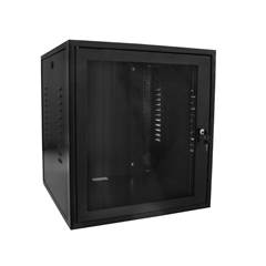 RACK PADRAO 19 12U 570MM PAREDE VISOR DE VIDRO TEMPERADO (184)