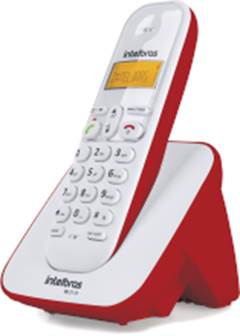 TELEFONE S/FIO TS 3110 VERMELHO (4123101)