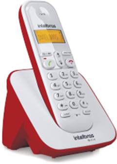 TELEFONE S/FIO TS 3110 VERMELHO (4123101)