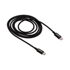 CABO USB-C - USB-C 1,2M PVC PRETO EUCC 12PP (4830079)