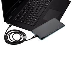 CABO USB-C - USB-C 1,2M PVC PRETO EUCC 12PP (4830079)