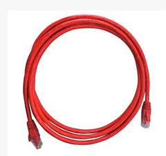 PATCH CORD CAT 6E 1,5M VERMELHO NEXANS (90454 / 70728)