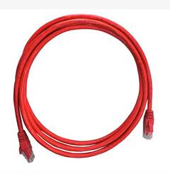 PATCH CORD CAT 6E 1,5M VERMELHO NEXANS (90454 / 70728)