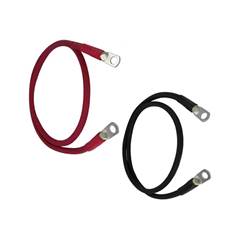 CABO ELETRICO PT/VM OLHAL M8 16MM2 3M 75A P/INVERSOR (PAR) (4842871)