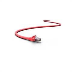 PATCH CORD IMPACT LAN UTP CAT5E 4P VERMELHO 3M (4830105)