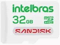 CARTAO MICRO SD 32GB INTELBRAS - SANDISK P/ GRAVACAO DE VIDEO  (4300550)