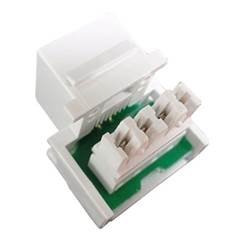 KEYSTONE RJ11 CAT3  BRANCO - LKKC3BC- LINK+ (1015)