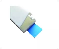 MINI CANALETA ARTICULADA 12,5 X 7,0 X 2000MM C/ADESIVO (514001.2FT)DUTOPLAST
