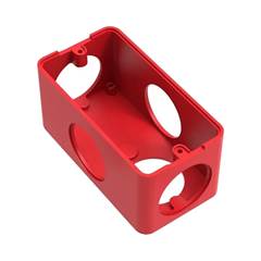 CAIXA PVC 5 ENT  3/4 VERMELHO -SC340V (7897574176131 )MAXXBOX