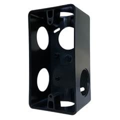 CAIXA PVC 6 ENT 1 PRETO - C010P (7897574177220)MAXXBOX