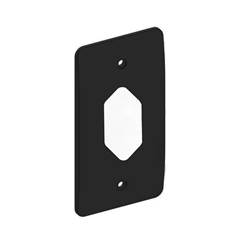 TAMPA -  3/4 TOMADA HEX VERTICAL PRETA - T34HVP (7897574177305)MAXXBOX