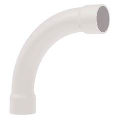 CURVA C/BOLSA 1/2 90 LISA BRANCA (7897574177602)MAXXBOX(B120B)