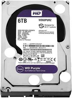 HD 6TB WESTERN DIGITAL PURPLE SATAIII 256MB WD64PURZ (071440)
