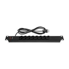 PROTETOR ELETRONICO C/ 8 TOMADAS P/ RACK - EPR 208 + (4824302)