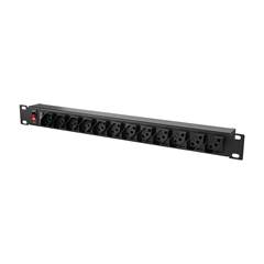 PROTETOR ELETRONICO C/ 12 TOMADAS P/ RACK - EPR 212 (4824301)