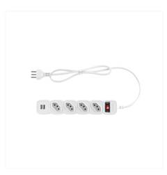 PROTETOR ELETRONICO C/ 4 TOMADAS E 2 USB - EPE 204 USB BR    (4824204)
