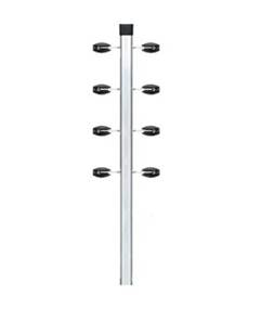 HASTE CANTONEIRA IND 1M 30X30 12 ISOL W C/ ESTICADOR (8896)