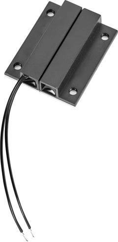 CONJUNTO SENSOR MAGNETICO C/FIO XAS SOBREPOR BLACK-5PC (4541059)