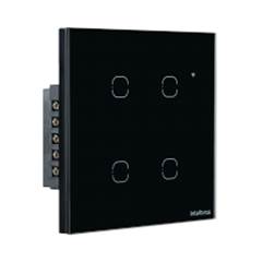 INTERRUPTOR ELETRICO SMART WIFI TOUCH PRETO EWS 1004 (4850028)