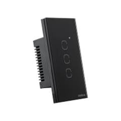 INTERRUPTOR SMART ZIGBEE TOUCH 3 PRETO EZS 1003 (4850049)