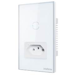 TOMADA SIMPLES 10A SMART WI-FI ETS 2001 BRANCO (4850066)