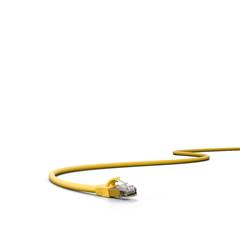 PATCH CORD IMPACT GIGA U/UTP 4P CAT.6 AMARELO 1,5M LSZH  (4830221)