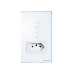 TOMADA SIMPLES 10A E 2 TECLAS WI-FI ETW 1021 PT (4300411)