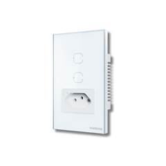 TOMADA SIMPLES 10A E 2 TECLAS WI-FI ETW 1021 BR (4300410)