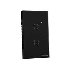 INTERRUPTOR TOUCH WI-FI 2 TECLAS EIW 1002 PT (4300406)