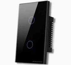 INTERRUPTOR INTELIGENTE TOUCH ZIGBEE 2 TECLAS EIZ 1002 PT (4300723 )