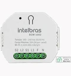 CONTROLADOR DE CARGAS ZIGBEE 2 CANAIS ECZ 1002  (4300734 )